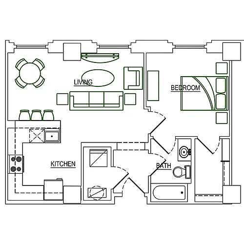 Floor plan The Thompson