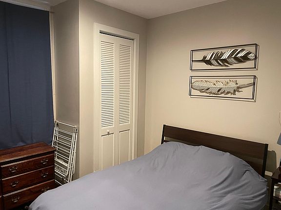 This bedroom is an en suite - with closet and bath.