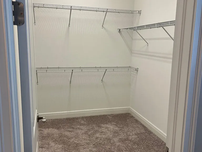 Master walk-in closet