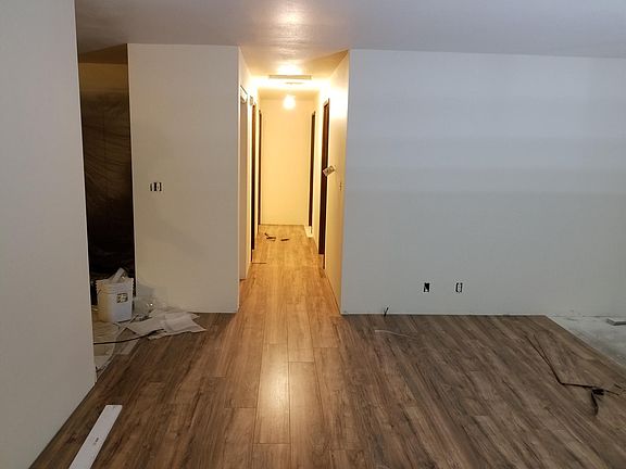 New floor being installed.