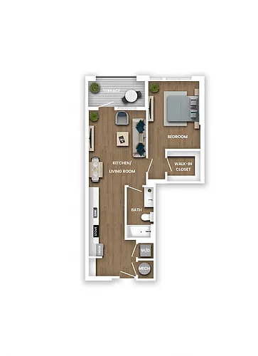 Floor plan A16A