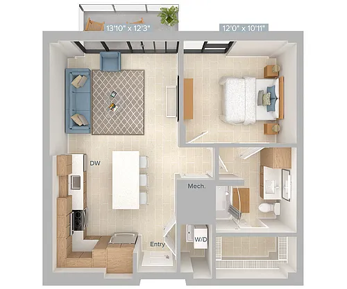 Floor plan A6