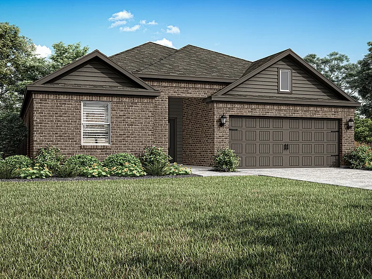 The Cassidy is a beautiful one-story floor plan.