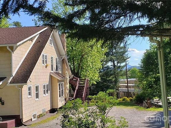 Side of house with plenty of parking