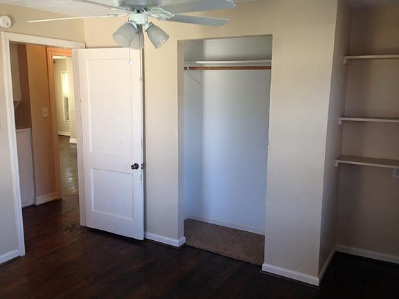 2nd bedroom with bookcase