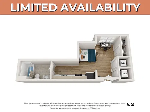Floor plan Studio - S2