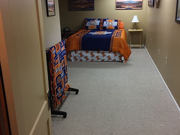 Extra room in basement