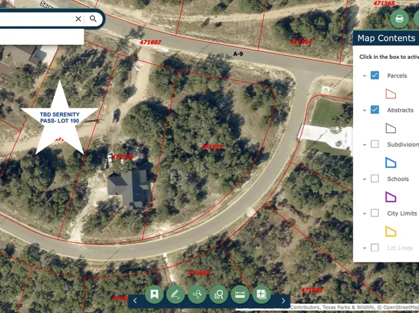 0 Tbd Serenity Pass- Lot 190 LOT 190, Spring Branch, TX 78070