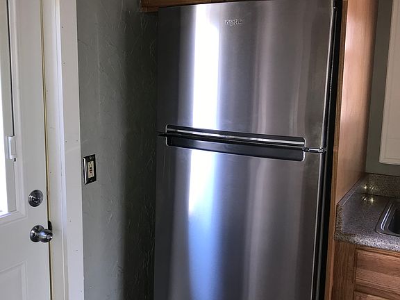 Brand new stainless fridge