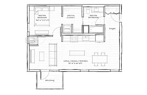 Floor plan A1