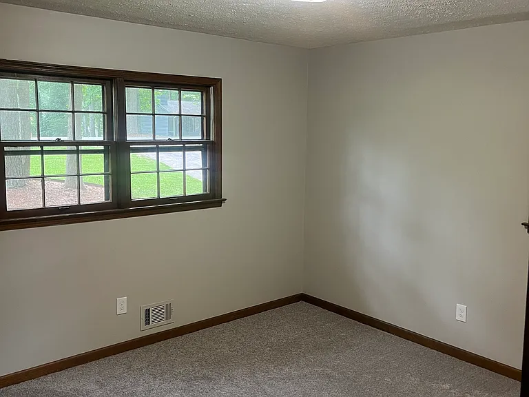 2nd bedroom on left (front of house)