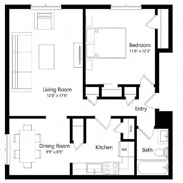 Floor plan A2-W