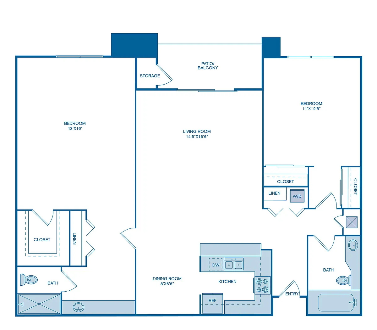 Floor plan B3