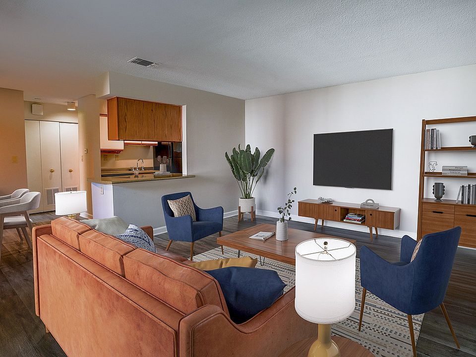 Spacious, Open Living Room
