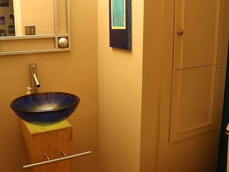 Updated powder room.