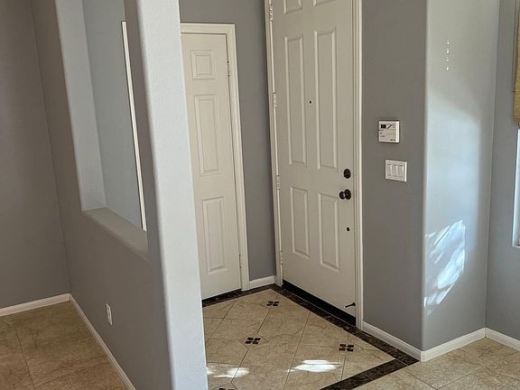 front of house entry and coat closet