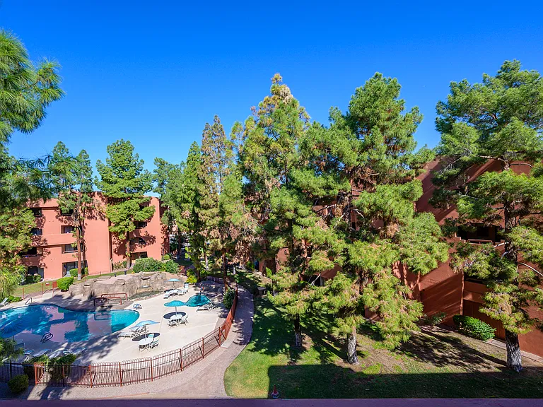View from your fourth/top floor patio.
