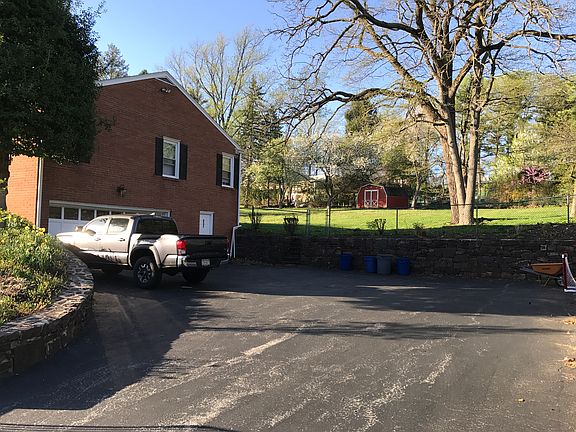 Garage and right side