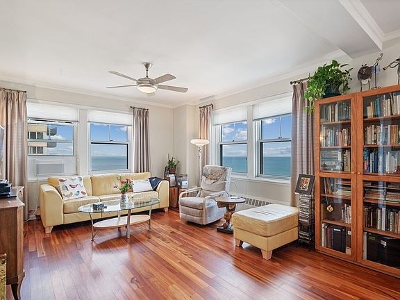Corner living room with unobstructed views