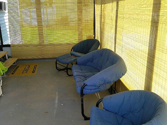 Screened patio