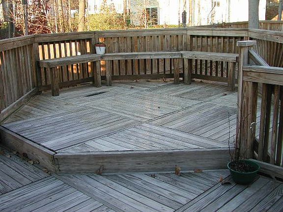 Two level deck
