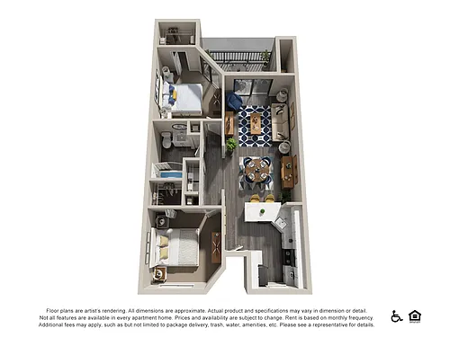 Floor plan Burgundy