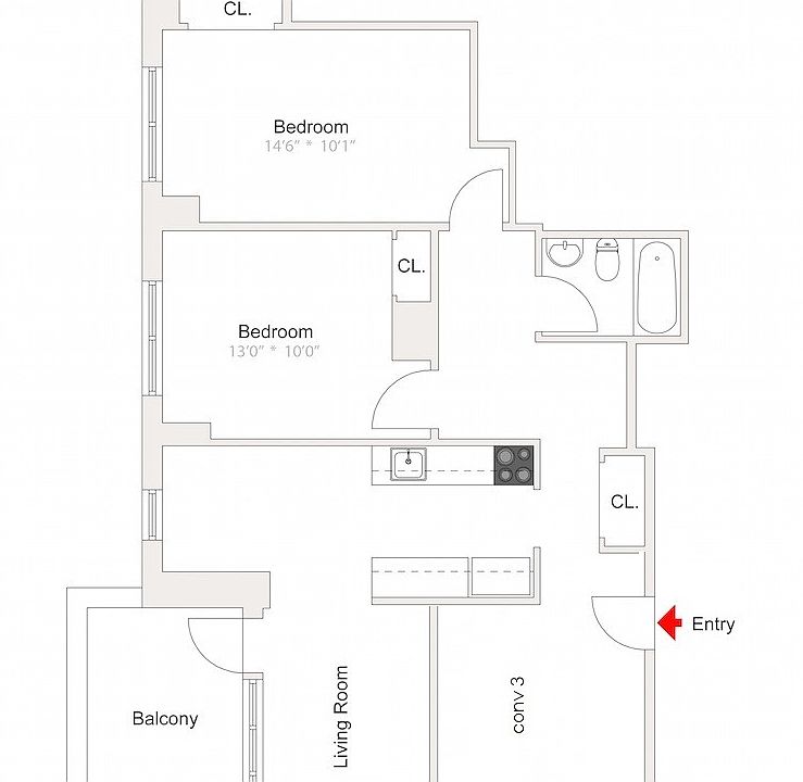 2nd image of 747 10th Ave APT 20D