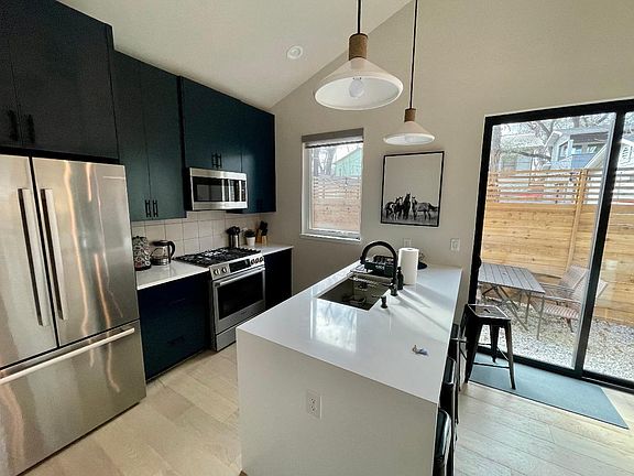 Fully stocked kitchen