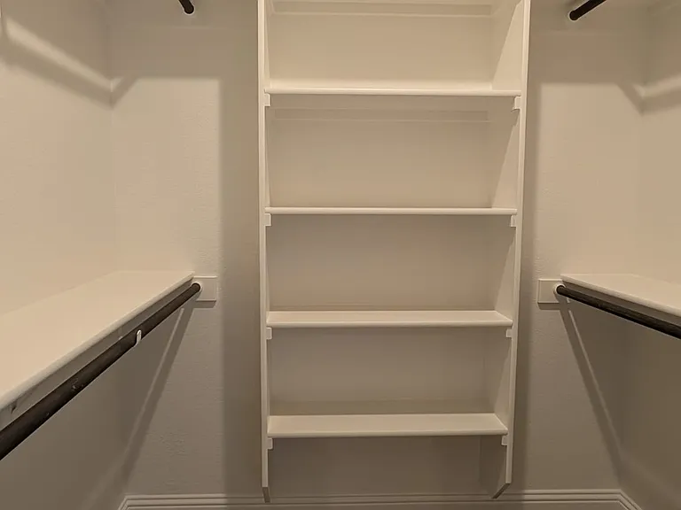 Master Bedroom Closet # 2 - We have Two Big Walk in Closets in Master Bedroom
