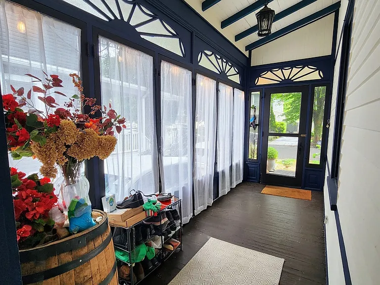 Enclosed Victorian sunporch