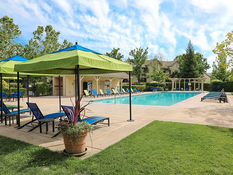 Poolside Cabanas