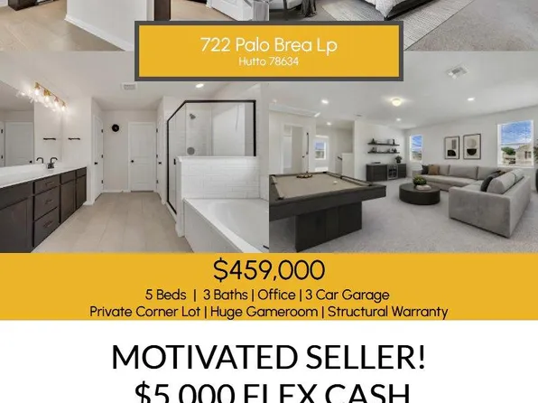 722 Palo Brea Loop, Hutto, TX 78634