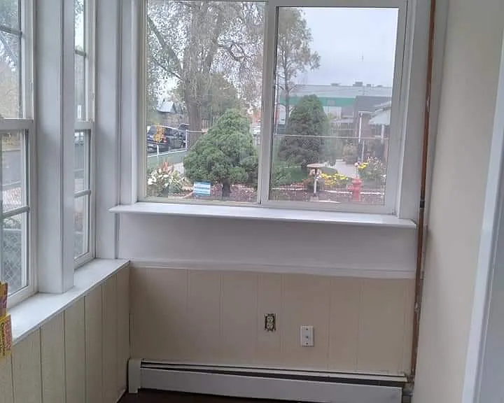 Enclosed porch