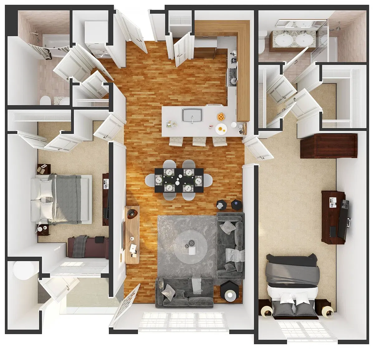 Floor plan Redwood