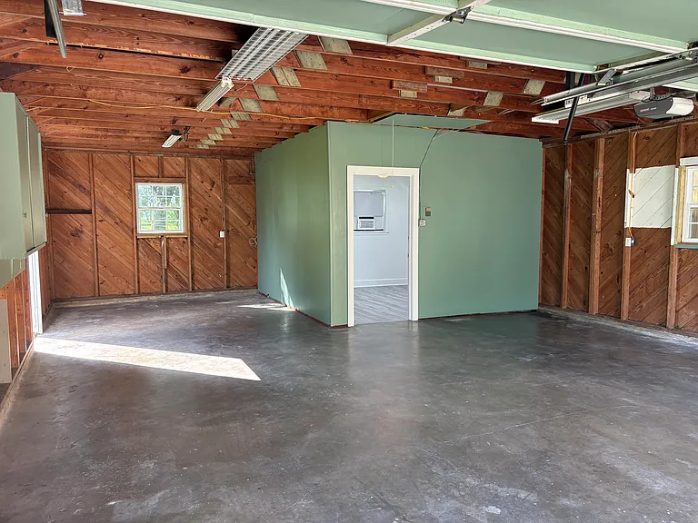 Inside Garage