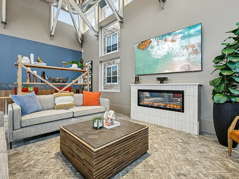 Experience comfort and style in this beautifully designed modern living room.