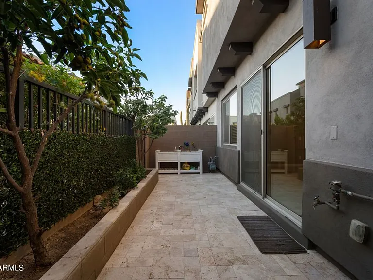 downstairs patio
