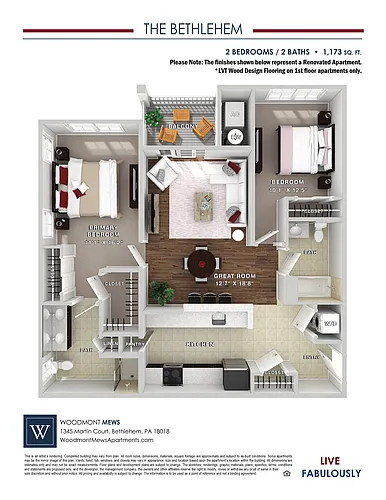Floor plan The Bethlehem