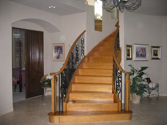 Staircase at Entry