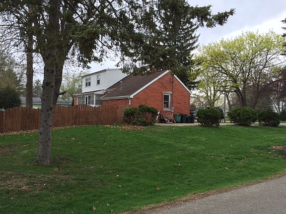 East side of home