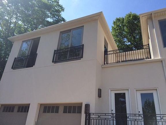 Apartment is located above the garage