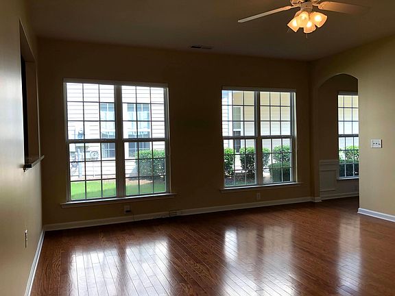 Living Room with hardwoods