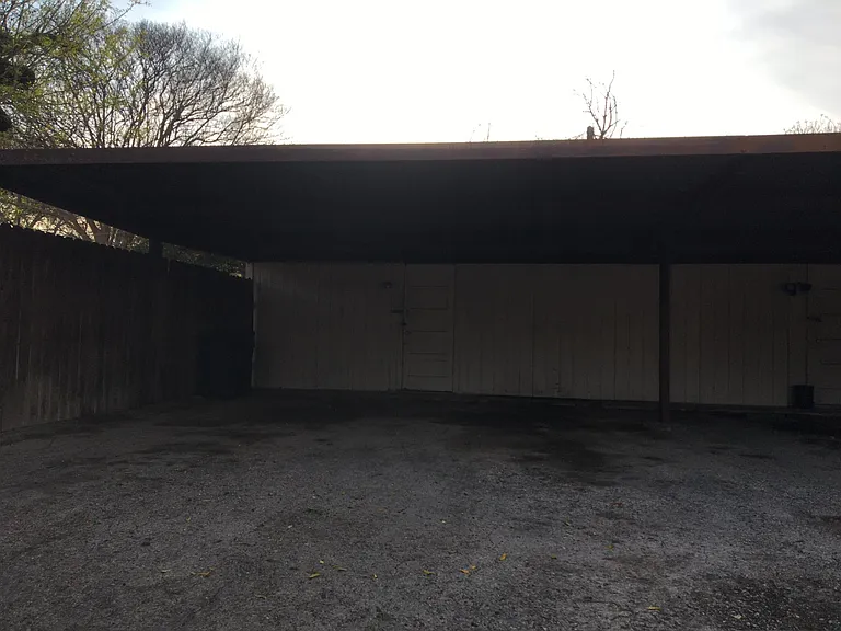 Back Covered Parking