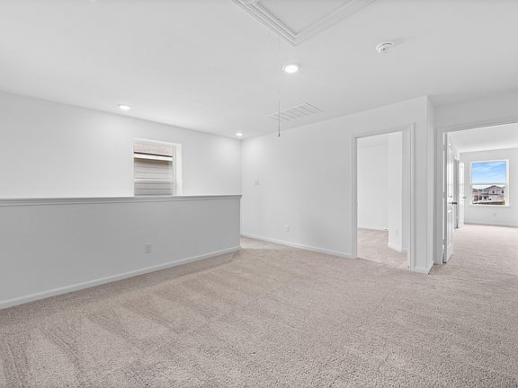 Upstairs game room creates the perfect setting for your kids to hangout.