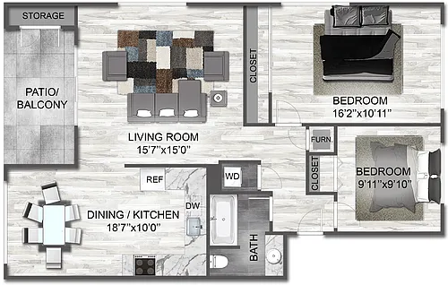 Floor plan Evergreen