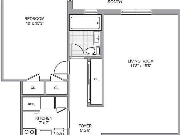 2nd image of 305 W 18th St APT 4B