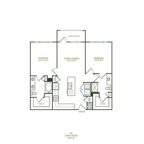 Floor plan B2