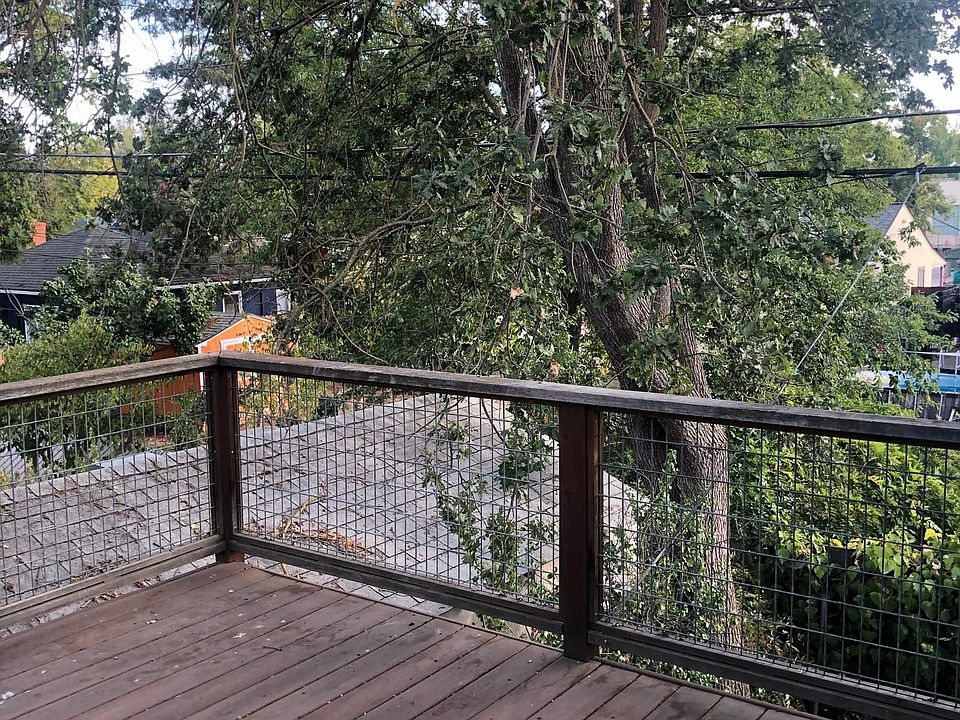 Large private deck