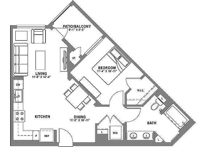 Floor plan Plan A1