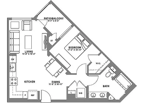 Floor plan Plan A1